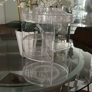 Acrylic make up stand